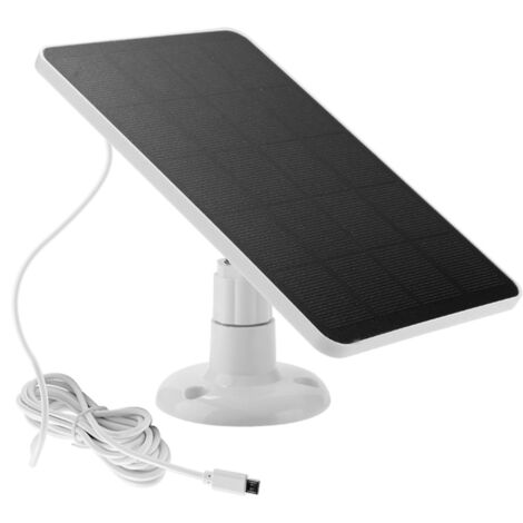 Campanello di sicurezza a basso consumo energetico con pannello di ricarica solare