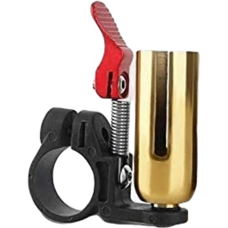 CAMPANELLO PER BICICLETTA DORATO PER TELAIO BICICLETTA DIAMETRO 21-23 MM