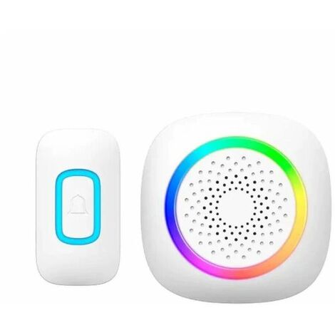 Campanello senza fili wireless per casa ufficio luce RGB 60 melodie RL-3995