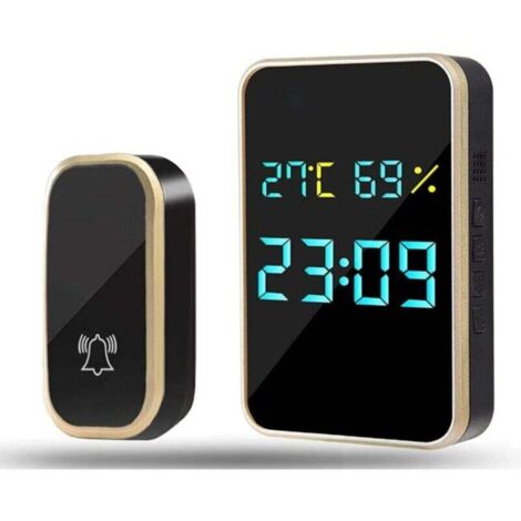 Campanello wireless esterno impermeabile e automatico senza batterie