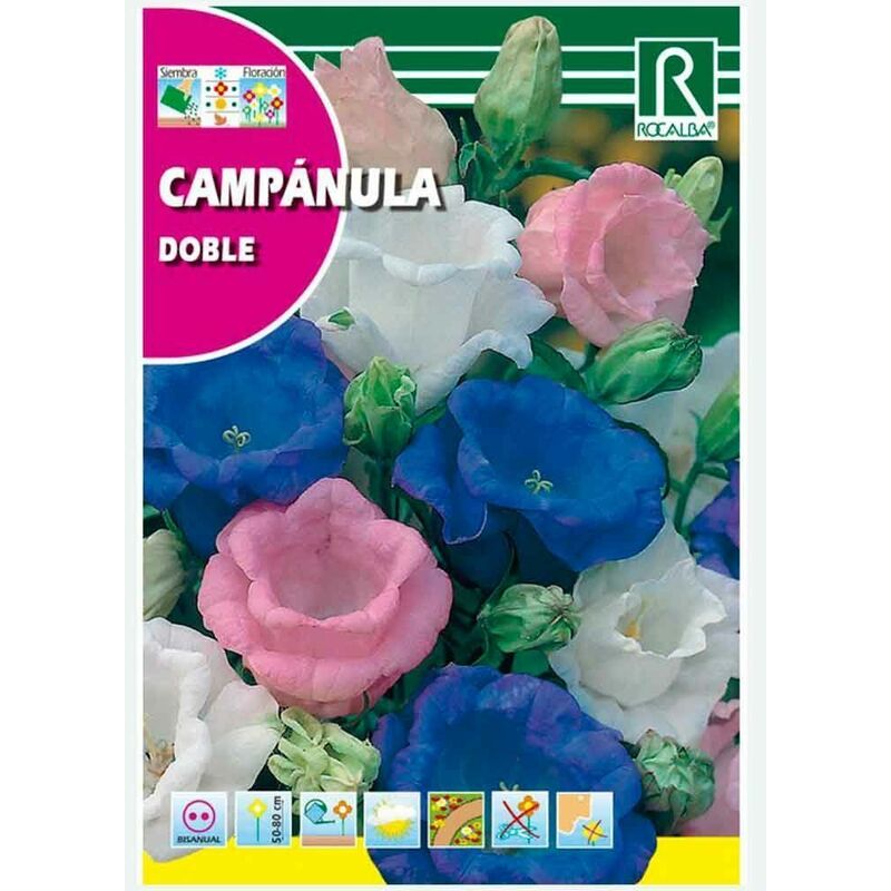 

Campanula Doble Variada - Sobre De Semillas 1G