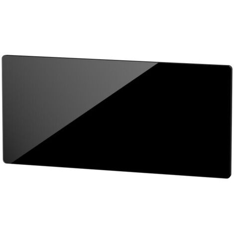 CAMPAVER nativ Radiateur Horizontal 2000W Verre massif Noir astrakan INTUIS K161127
