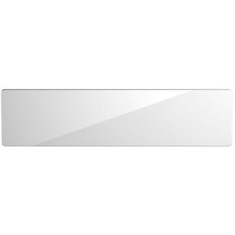 CAMPAVER nativ Radiateur Plinthe 1000W Verre massif Blanc lys INTUIS K161413
