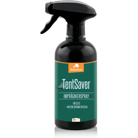 CampFeuer spray impermeabilizante TentSaver  500 ml  para tienda de campaña, pabellón, bolsa de transporte y refugio de playa