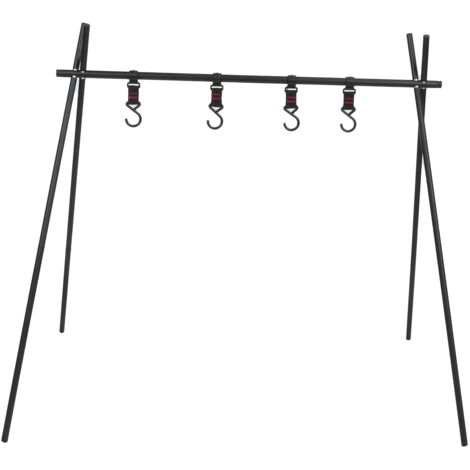 Campfire Cooking Stand Tripod BBQ Grill for Outdoor Picnic Cookware Party Supplies