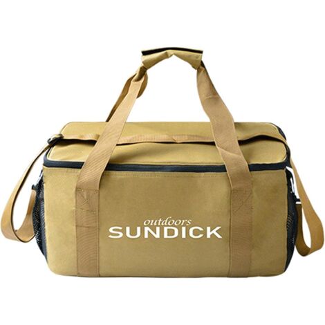 Camping Bag, Large Storage, Grilling and Barbecue, Special Case, Can Hold Tableware and Cylinder, Handbag, Shoulder Bag, Ultralight, Camping Tool Storage, Cold Insulation, Large