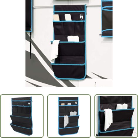 Camping -  Bolsa de almacenamiento Negro 66 x 40 cm oxford