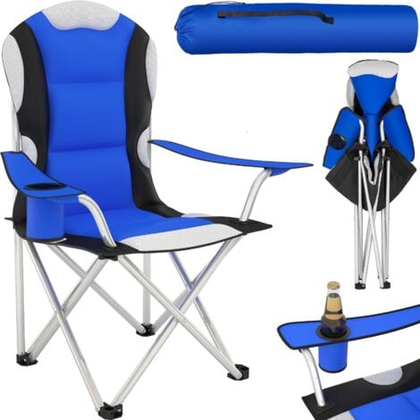 main image of "Camping chair - padded - folding chair, fold up chair, folding camping chair"