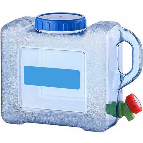 Camping Containtes Depósito De Agua Para Autocaravana Para Autocaravana Contenedor De Agua Con Grifo De Camping De 5 Litros -