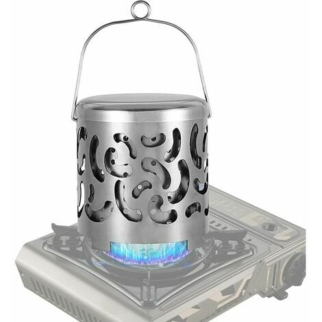 Camping Gas Heater, Portable Gas Heater, Motorhome Gas Heater, Gas Stove Heater Adapter, Tent Heater, Gas Booster Heater for Outdoor Hiking