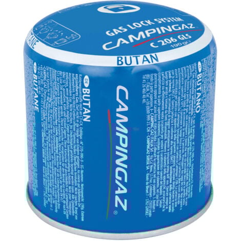 CAMPINGAZ Camping Gaz 3000002290 C206GLS Butane and Propane Gas Cartridge for Camping and Outdoor Use