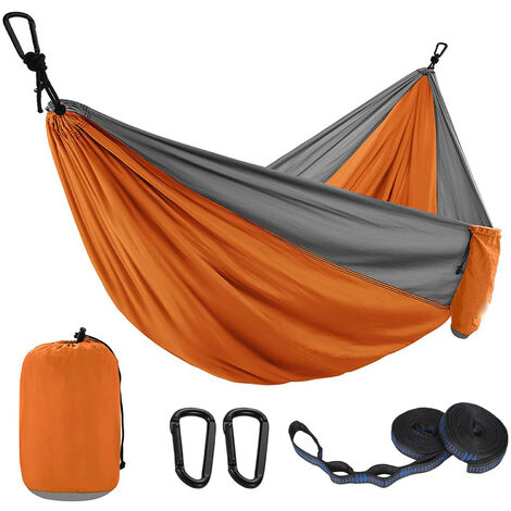 Camping Hammock 2 Sizes Hammocks Portable Nylon Parachute Hammocks