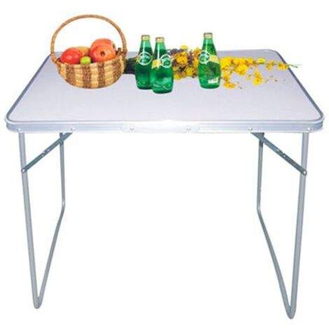 Camping-Klapptisch 80x60x68cm Gartentisch Partytisch Balkontisch Buffettisch