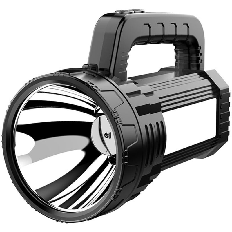 Camping, lampe de poche puissante rechargeable, éclairage extérieur ultra-lumineux, projecteur portable pour la maison, équipement de sport de plein