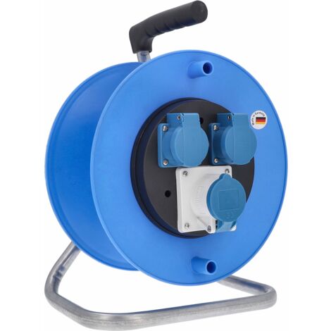 Camping Leertrommel Ø285mm für ca. 50m Kabel IP44