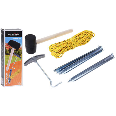 Camping Set 9 Pièces. Redcliffs