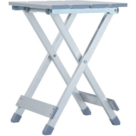 Camping Stool Aluminium 28x26x39 cm vidaXL