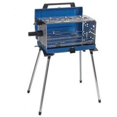 Campingaz 400 SGR barbecue a gas blu e argento compatto