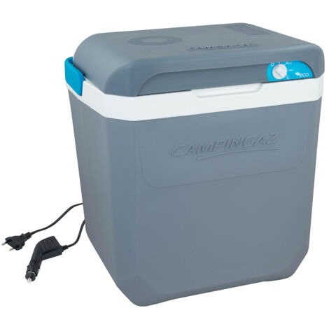 Campingaz Powerbox Plus 28L, Kühlbox, hellgrau/weiß
