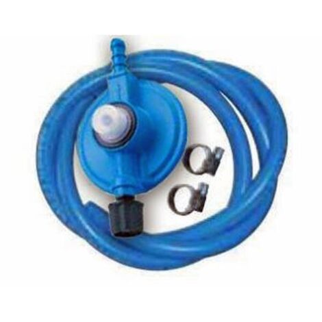 Campingaz Regolatore di Pressione del Gas, Kit Tubo 125 cm e Fascette