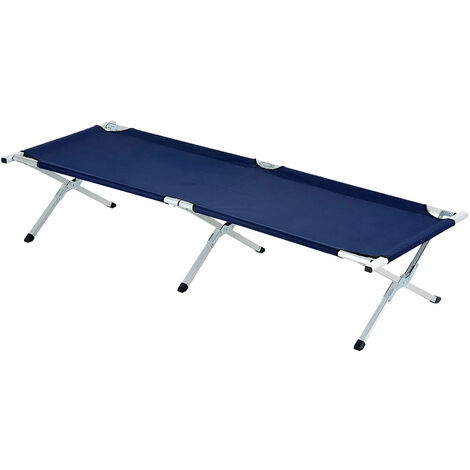 Campingbett 'Pugnochiuso' Blaues Handtuch