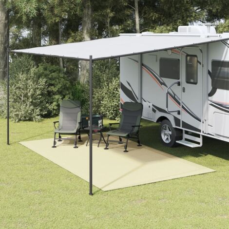 Campingbodenmatte creme 4x2,5 m