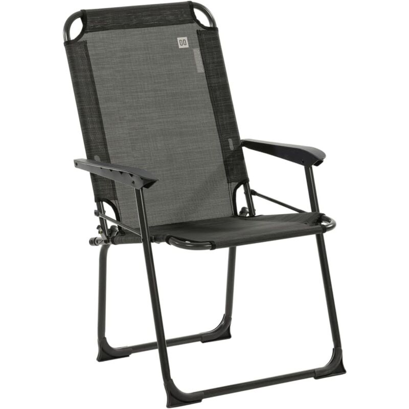 Travellife Como Compact Campingstuhl Grau Mélange
