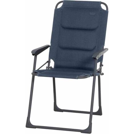 Campingstuhl Premium bl. Alu / 2D Mesh
