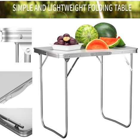 Campingtisch Klapptisch Gartentisch Falttisch klappbar 70CM höhe Picknick Möbel