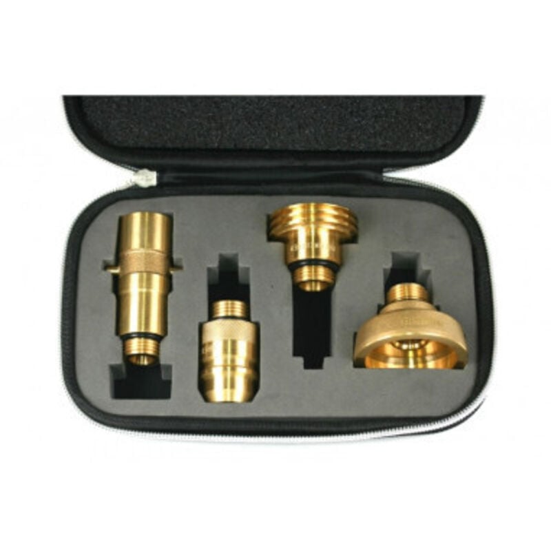 Campko Kit de 4 Adaptateurs Europe Drehmeister Bouteille gpl Camping-Car