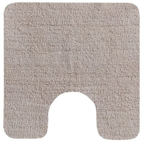 CAMPUS Alfombra de baño de algodón 50x40cm Beige Spirella