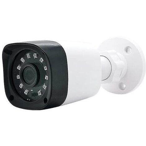 camra De Surveillance Ahd Coaxial Infrared Night Vision 1080p Outdoor Rainproof Security Camera