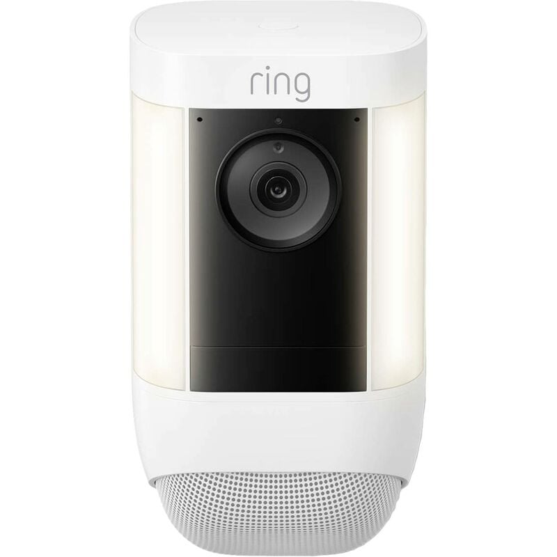 Ring - 8SC1S9-WEU3 Spotlight Cam Pro - Wired - White Wi-Fi ip Caméra de surveillance 1920 x 1080 pixels D085892