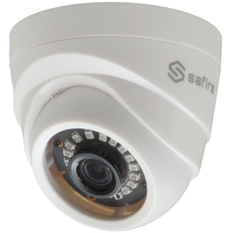 Cctv - Caméra dôme Gamme 1080p eco - 4 en 1 (hdtvi / hdcvi / ahd / cvbs) - 1/2.7' Brigates© BG0806 - Objectif 3.6 mm - 12 LEDs smd ir Portée 25 m