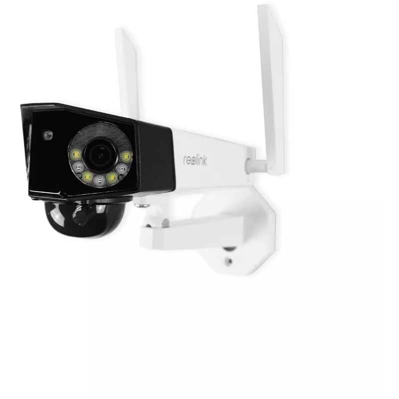 Caméra 4G Double objectif autonome - Détection intelligente / 4MP / Vision nocturne / Grand angle 150° / IP66 (Reolink)
