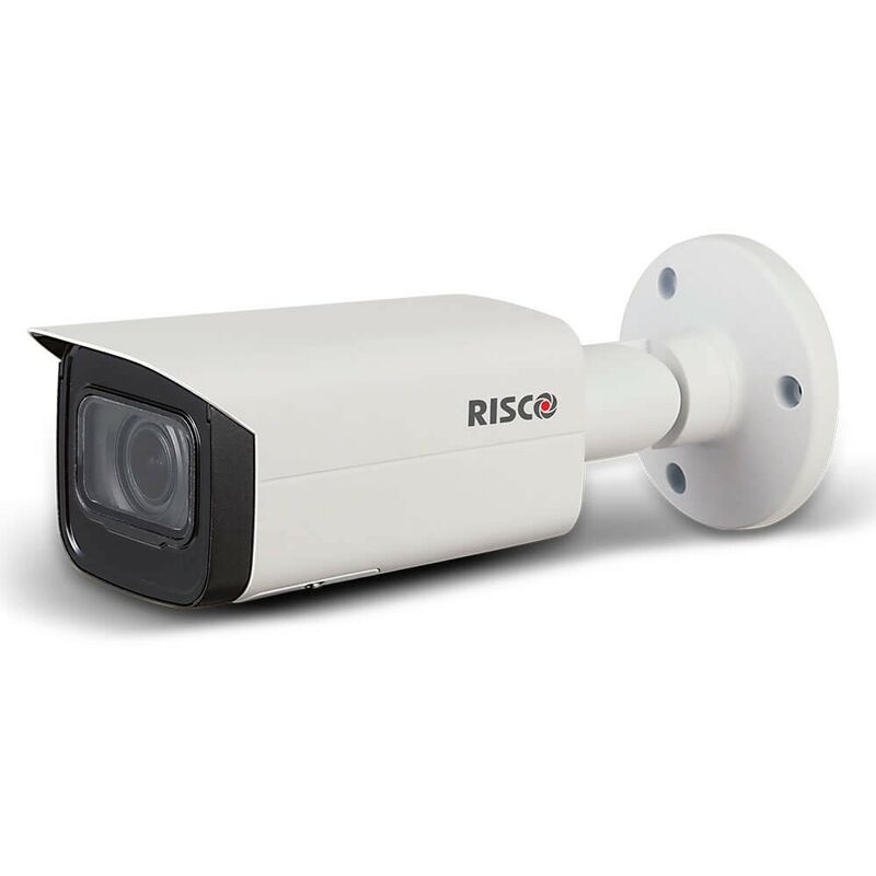 Risco - Caméra tube motorisée ip Vupoint poe 4 mp - Blanc