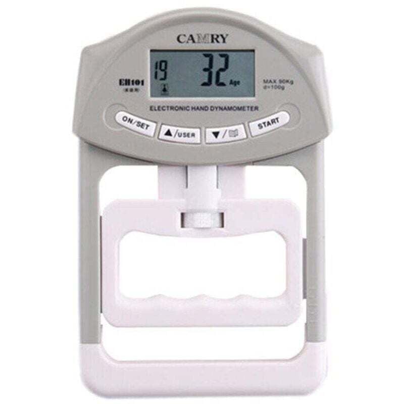 Image of Camry Digitaler Griffstärkemesser Dynamometer Automatische Aufzeichnung 200 lbs/90 kg, von DEBUNS