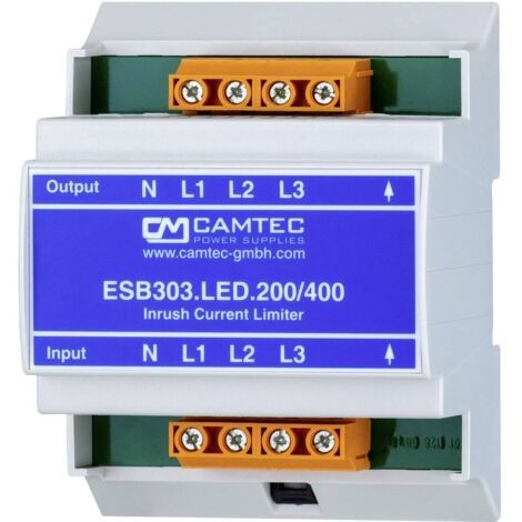 Camtec ESB 303 limitatore di corrente nero 16A compatto