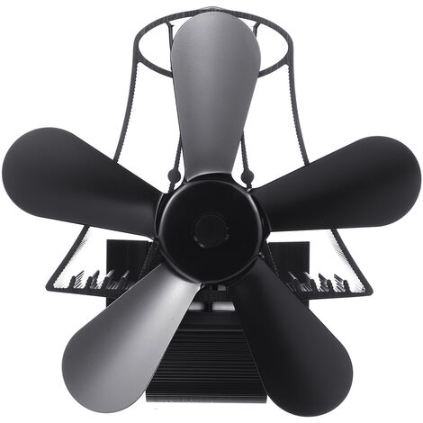 U`king Wärmebetriebener Ofenventilator  Ventilator  Holzscheitbrenner Fans 