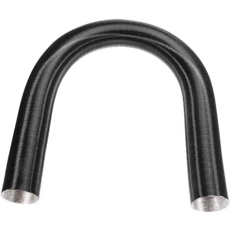 Canal de chauffage de voiture - 90 mm - 200 cm - En aluminium - Tuyau d'échappement - Pour voiture, air diesel