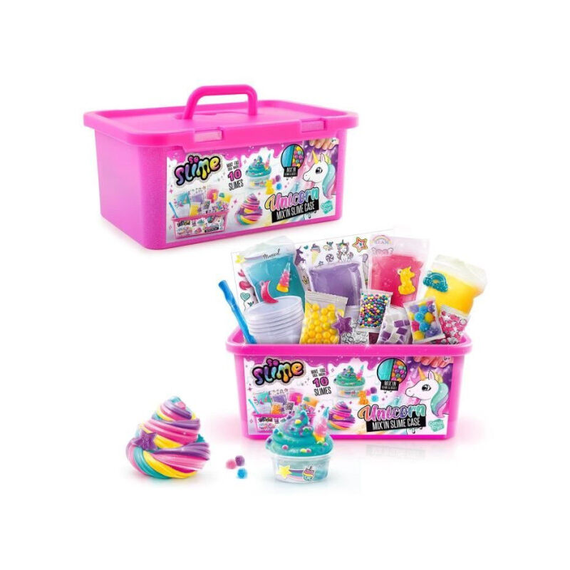 So Slime - Mallette Licorne Mix'in Slime - ssc 260 - Canal Toys