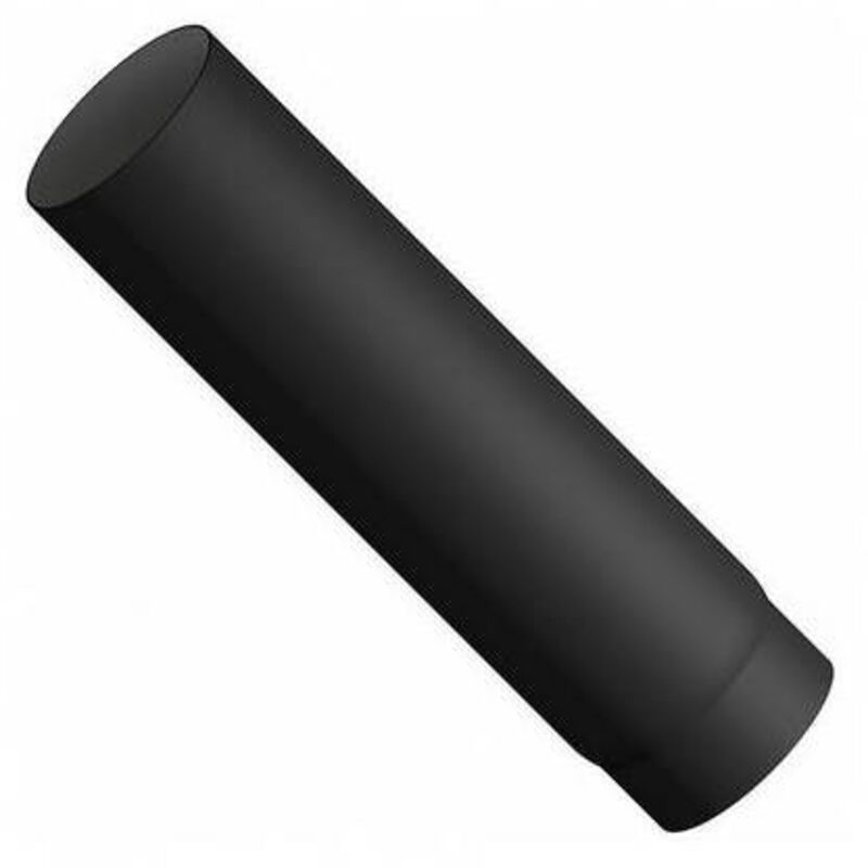 Tubo Acciaio Al Carbonio Smaltato L. 500 Stufe Legna Mf Diam. 150