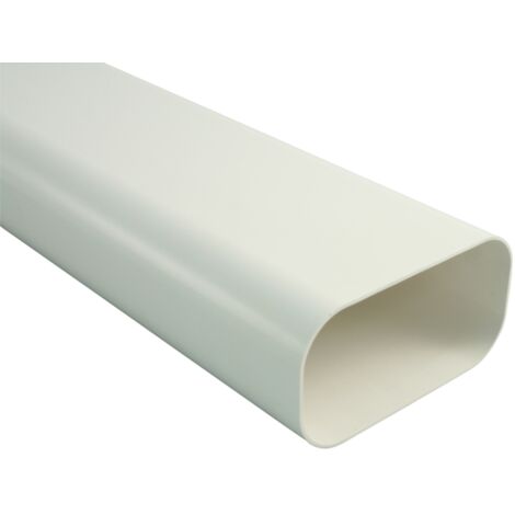 canale piatto - 150x80 cm - 1 mt. -  bianco.