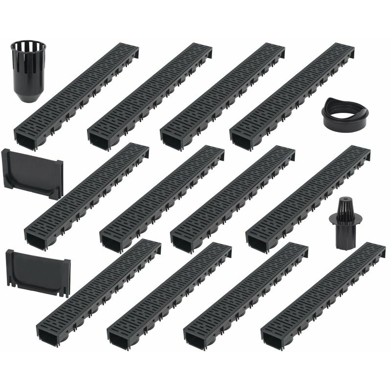 

Canales de drenaje 12 unidades plastico 12 m