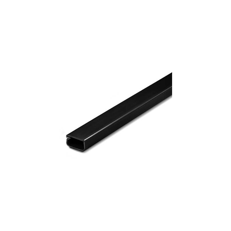 

Canaleta adhesiva con tapa bisagra 21x11,5mm Negro 2m 2408 - Inofix