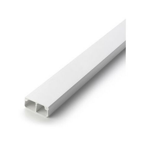 Canaleta para cables (2 m x 60 mm x 40 mm, Gris)