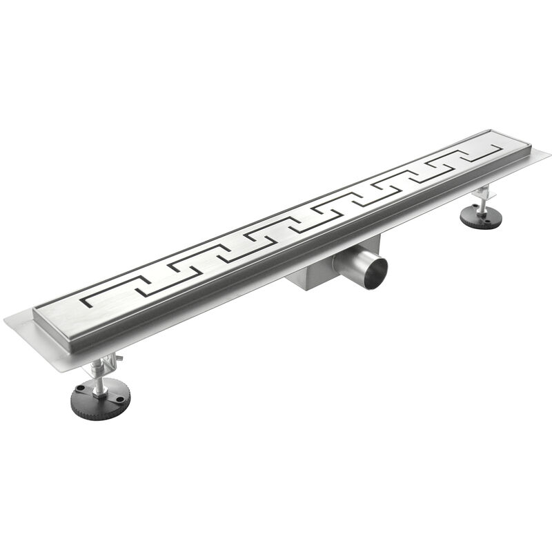 

Canaleta de desagüe a ras de suelo de acero inox mod. Twist 90x7 cm
