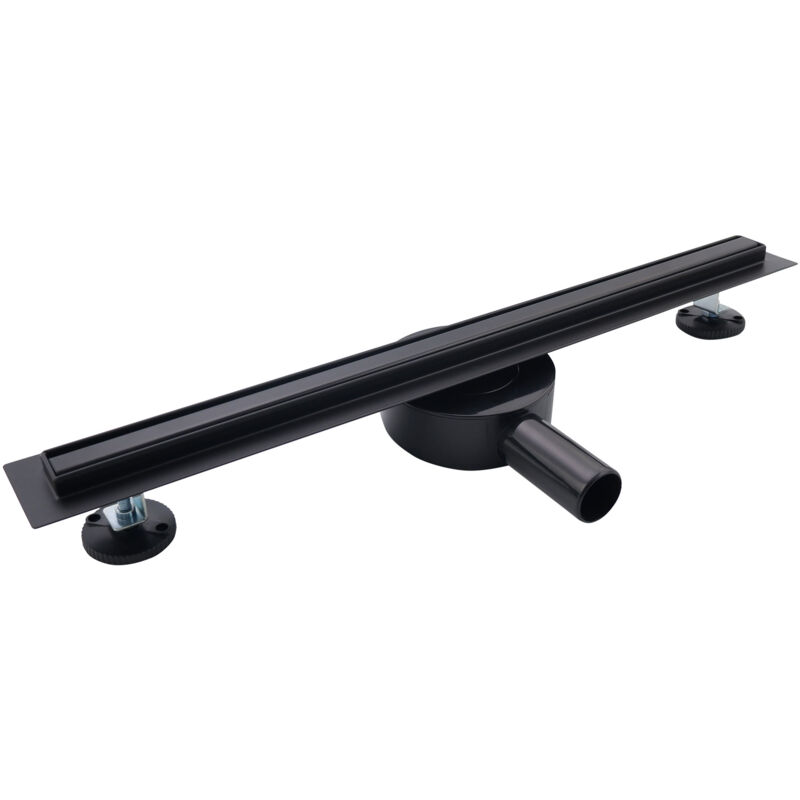 

Canaleta De Ducha Comfort SLIM En Acero Inoxidable Negro 300 mm