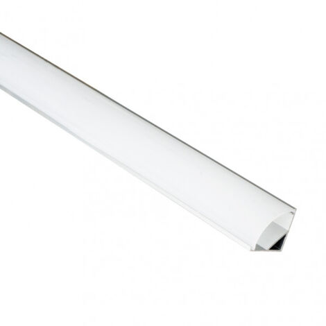 Canaleta escuadra alumin para cinta de led 1,5x2x200 cm
