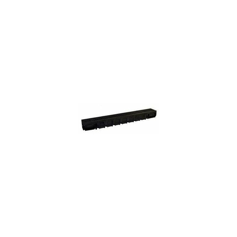

Canaleta+Rejilla Pp Negra 100X13X7,5Mm C/Clip